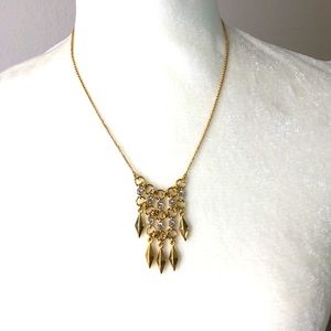 J. Crew gold adjustable necklace